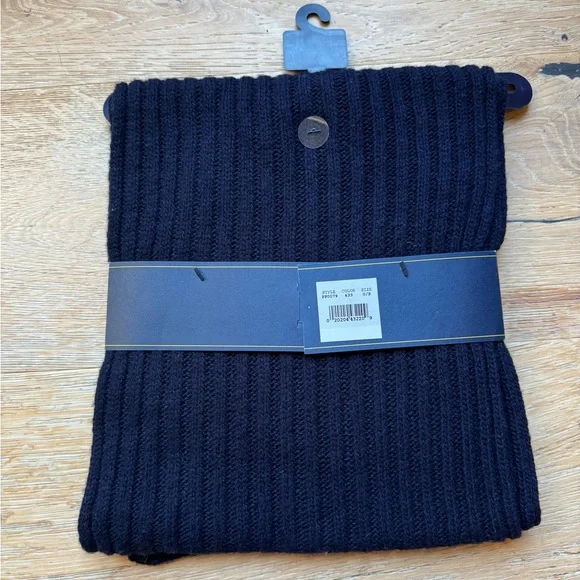 🔥NEW🔥Polo Ralph Lauren beanie scarf navy wool blend set street wear price firm!